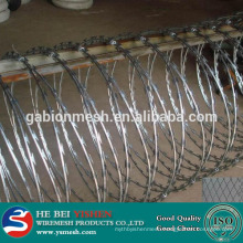 High quality galvanized iron wire/razor wire fencing